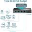 TP-Link TL-SF1008P 8-Port 10/100 Mbps Desktop Switch with 4-Port PoE plus image