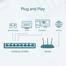 TP-Link LS1008 8-Port 10/1000Mbps Desktop Network Switch image