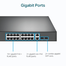 TP-Link Omada TL-SG1218MP 18-Port Gigabit Rackmount Switch with 16-Port PoE Plus image