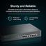 TP-Link TL-SG1008MP 8-Port Gigabit Desktop/Rackmount Switch with 8-Port PoE plus image