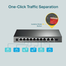 TP-Link TL-SG1210MP 10-Port Gigabit PoE Plus Unmanaged Switch image