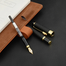 TSAMSA Metal Ink Fountain Pen Luxury Dragon 6006 Crystal Diamond Business Men Writing Ink Pen image