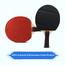 Table Tennis Racket Set Paddle with 3 Balls (t_t_racket_set_9006) image
