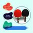 Table Tennis Racket Set Paddle with 3 Balls (t_t_racket_set_9006) image