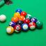 Tabletop Pool Sports Game Wooden Billiards image