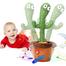 Talking Cactus Toys for Boys Girls Talking Cactus Toy with 120 English Songs and LED Lighting for Home Decoration image