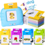 Talking Flash Cards Early Educational Toys Baby Boys Girls Preschool Learning Reading Machine Interactive Gift image