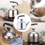 Tea Kettle Food Grade Stainless Steel Teapot - 1 Liter image