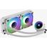 Tecware Mirage 240 ARGB AIO Liquid CPU Cooler White image