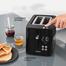 Tefal Digital Black Toaster - TT6408 image