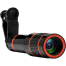 Telescope 10X Zoom Mobile Phone Camera Lens - Black image