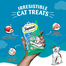 Temptations Creamy Purrrr-ee Cat Treats Maguro and Scallop Flavour (48gm x 4) image