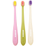 Ten Thousand Hair Bundled Bristles Fresh Macaron Color Children's Toothbrush Fine Soft Hair Baby Tooth Care -1piece image