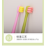 Ten Thousand Hair Bundled Bristles Fresh Macaron Color Children's Toothbrush Fine Soft Hair Baby Tooth Care -1piece image