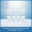 Tens Digital Therapy Machine Electrodes Pads Electrotherapy- Pack Of 8 image
