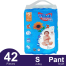 Thai Pant System Baby Diapers S Size (4-8kg) 42pcs image