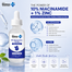 The Derma Plus 10 percent Niacinamide plus 1 percent Zinc Face Serum – 30 ml image