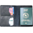 The Men's Code Black Leather Passport Holder - MPC001 image