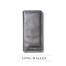 The Men's Code Brown Leather Long Wallet For Men - MWL002 image