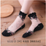 Thick Casual Socks Low Tube Lace Hollow Anti-Slip Sock Floor Socks For Women image