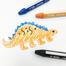 Titi Beeswax Crayon 24 Color Box For Professional Artists image