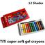 Joytiti super soft gel crayons-12 Shades image