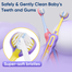 Toddler Toothbrush for Boys and Girls Brush-2 Pcs image