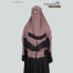 Glam Touch Tohfa Ready Hijab Niqab Set | Mocha image