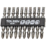 Tolsen 10 Pcs Double End Screwdriver Bits Set Industrial Quality with Magnet image