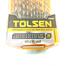 Tolsen 19Pcs Black And Gold HSS Twist Drill Bits Set image