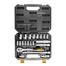 Tolsen 22 Pcs 1/2 inch Socket Set Ratchet Wrench Set Industrial Series image