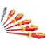 Tolsen 6Pcs VDE Power Insulated 1000V Flat Phillips Handle Screwdrivers Set image