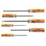 Tolsen 6pcs Screwdrivers Set Philips And Flat Head Transparent Handle image