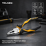 Tolsen Combination Pliers 8 Inch 200mm Industrial GRIPro Series image