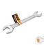 Tolsen Double Open End Spanner 18 X 19 mm Wrench Cr-V image