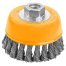 Tolsen M10 Industrial Cup Twist Wire Brush 75mm image