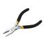 Tolsen Mini Long Nose Pliers 4.5 inch Bi-Dipped Handle image