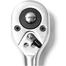 Tolsen Quick Release Reversible Socket Ratchet Wrench 1/4 Inch Square Drive Industrial Series image