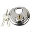 Tolsen Stainless Steel Disc Padlock with 2 Keys 70 mm image