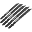 Tolsen T111C Jigsaw Blades Set 100mm 8tpi Wood Industrial 5pcs image