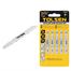 Tolsen T118B Jigsaw Blades Set 75mm 12tpi Wood Industrial 5pcs image