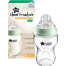 Tommee Tippee Baby Feeder 0 month Plus 260 ml Clear Glass Bottle Closer to Nature Baby Bottle image