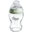 Tommee Tippee Baby Feeder 0 month Plus 260 ml Clear Glass Bottle Closer to Nature Baby Bottle image