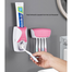 Toothpaste Dispenser With Toothbrush Holder image