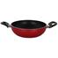 Topper Nonstick Karai With Lid Red 26cm image