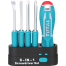 Total 9 Pcs Interchangeable Screwdriver Set image