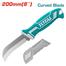 Total THT15606 Cable Stripping Knife Curved 200mm image