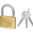 Total TLK32502 Heavy Duty Brass Padlock 50mm image