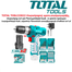 Total TOSLI23022 Lithium-Ion Impact Drill Combo Kit (12V) image