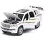 Toyota CZ13 Land Cruiser 1: 32 Toy Car Beijing Jeep Metal Toy Alloy Car Diecasts Toy Vehicles Car Model Wolf Warriors Model Car Toys-White image